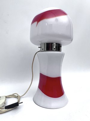 Space Age Murano Glass Table Lamp from Mazzega, Italy, 1970s-OT-1702173