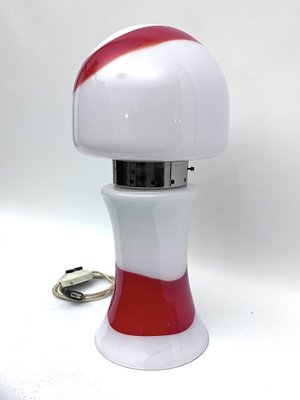 Space Age Murano Glass Table Lamp from Mazzega, Italy, 1970s-OT-1702173