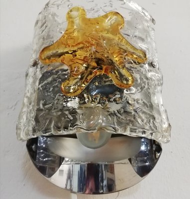 Space Age Murano Glass Wall Light, 1970s-RGF-767363