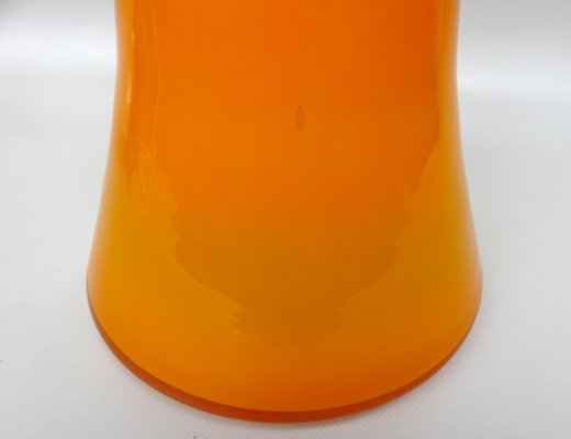 Space Age Mushroom Table Lamp in Orange & Green, 1970s-EY-1293610