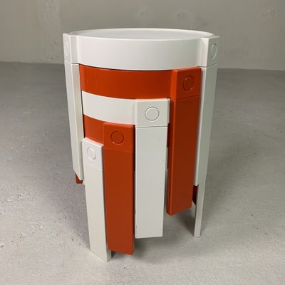 Space Age Nesting Tables, the Netherlands, 1970s, Set of 5-TL-1820589