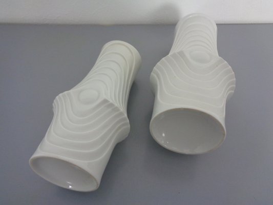 Space Age Op Art Vases from Royal KPM, 1960s, Set of 2-RDW-1433631