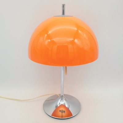 Space Age Orange Table Lamp by Frank Bentler for Wila, 1970s-WK-1799572