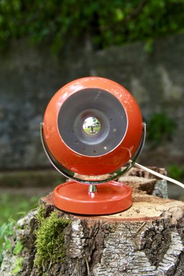 Space Age Orange Table Lamp, Italy, 1960s-HUY-1748856