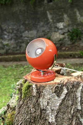 Space Age Orange Table Lamp, Italy, 1960s-HUY-1748856