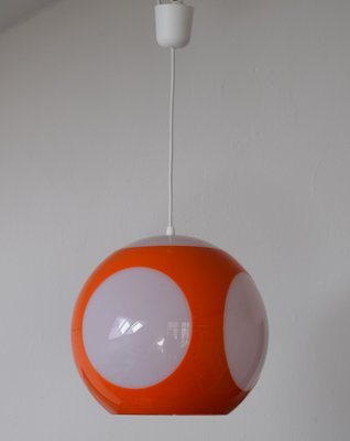 Space Age Orange Ufo Ceiling Lamp attributed to Luigi Colani-VA-1216002