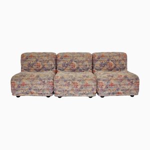 Space Age Pastel Color Freestanding Modular Sofa from Wittmann, Austria, 1970s, Set of 3-NB-1322859