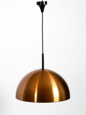 Space Age Pendant Lamp with Copper Lampshade from Staff, 1970s-RR-831556