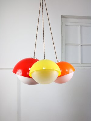 Space Age Pendant Lamps, Set of 3-HGJ-1078870