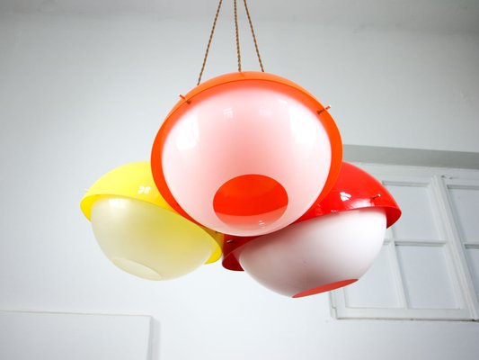 Space Age Pendant Lamps, Set of 3-HGJ-1078870