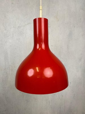 Space Age Pendant Light in Bright Red-GPQ-1821606