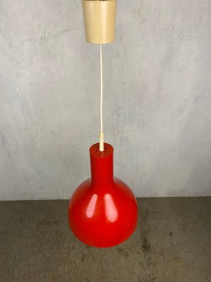 Space Age Pendant Light in Bright Red-GPQ-1821606