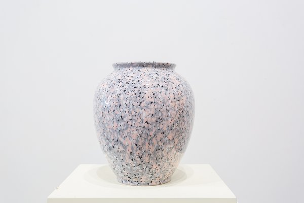 Space Age Pink Granite Vase-UJE-1017360