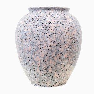 Space Age Pink Granite Vase-UJE-1017360