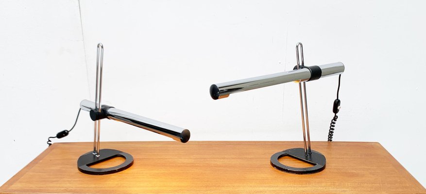 Space Age Postmodern German Table Lamps from Kotzolt Leuchten, 1970s, Set of 2-UAH-1645893