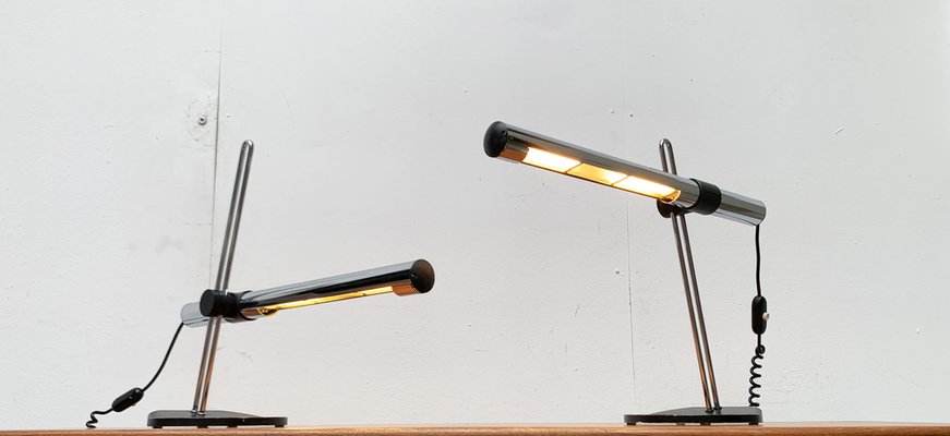 Space Age Postmodern German Table Lamps from Kotzolt Leuchten, 1970s, Set of 2-UAH-1645893