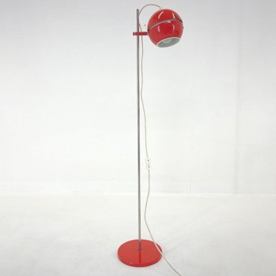 Space Age Red Floor Lamp, Germany, 1960s-TZ-1398631