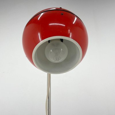 Space Age Red Floor Lamp, Germany, 1960s-TZ-1398631