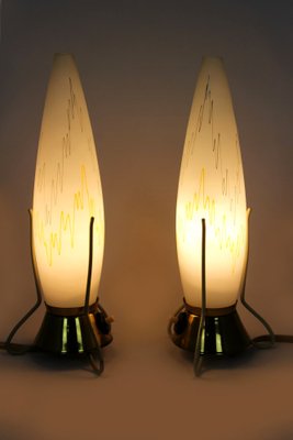 Space Age Rocket Table Lamps from ESC Zukov, 1960s, Set of 2-WVS-1821044