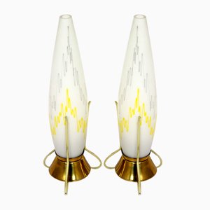 Space Age Rocket Table Lamps from ESC Zukov, 1960s, Set of 2-WVS-1821044