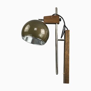 Space Age Sconce in Teak & Metal from Temde-EJL-1431919