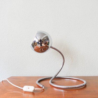 Space Age Serpente Chrome Table Lamp attributed to Goffredo Reggiani, Italy, 1970s-SBP-1507615