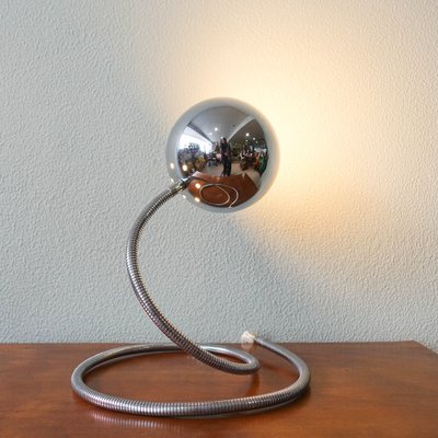 Space Age Serpente Chrome Table Lamp attributed to Goffredo Reggiani, Italy, 1970s-SBP-1507615