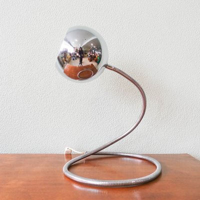 Space Age Serpente Chrome Table Lamp attributed to Goffredo Reggiani, Italy, 1970s-SBP-1507615