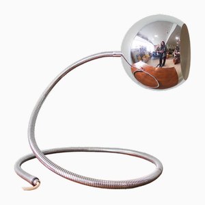 Space Age Serpente Chrome Table Lamp attributed to Goffredo Reggiani, Italy, 1970s-SBP-1507615