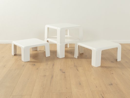 Space Age Side Tables GATTI by Mario Bellini for B&B Italia / C&B Italia, Set of 4-GPP-2021049