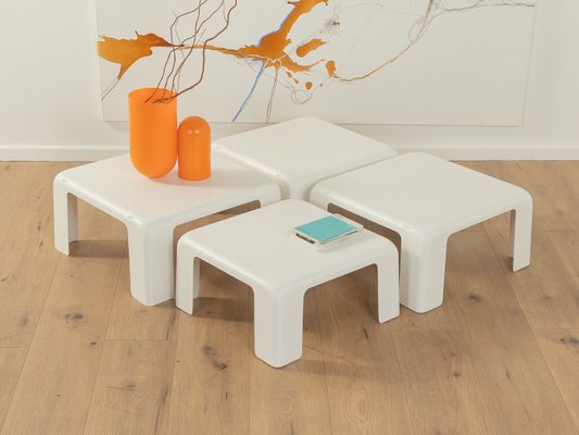 Space Age Side Tables GATTI by Mario Bellini for B&B Italia / C&B Italia, Set of 4-GPP-2021049