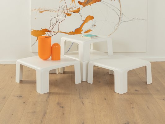 Space Age Side Tables GATTI by Mario Bellini for B&B Italia / C&B Italia, Set of 4-GPP-2021049