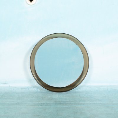 Space Age Smoked Mirror from Guzzini, 1970s-HGA-1799408