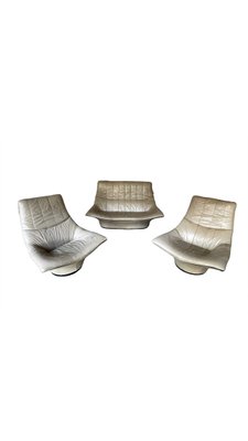 Space Age Sofa and Lounge Chairs by Gerard van den Berg, Germany, 1970s, Set of 3-LA-1783523