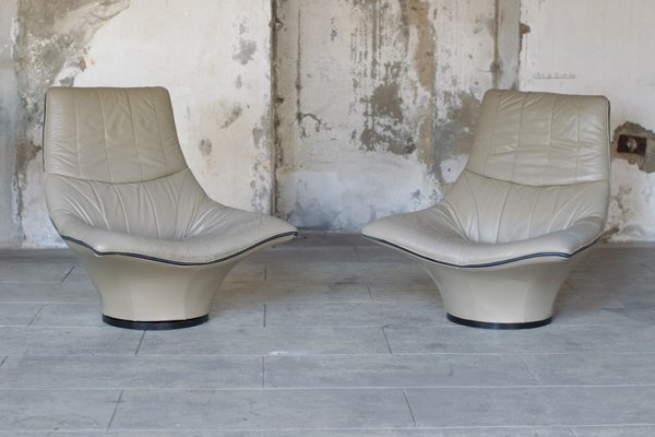 Space Age Sofa and Lounge Chairs by Gerard van den Berg, Germany, 1970s, Set of 3-LA-1783523