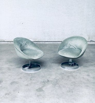 Space Age Sphere Pod Lounge Chairs, France, 1960s, Set of 2-RQV-1761666