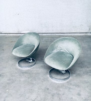 Space Age Sphere Pod Lounge Chairs, France, 1960s, Set of 2-RQV-1761666