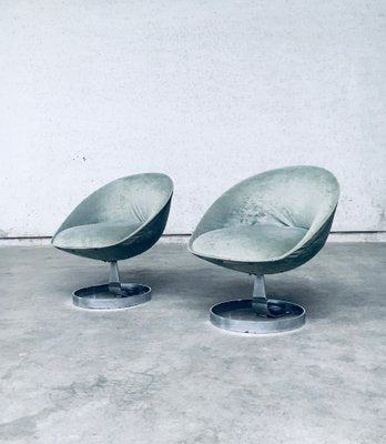 Space Age Sphere Pod Lounge Chairs, France, 1960s, Set of 2-RQV-1761666