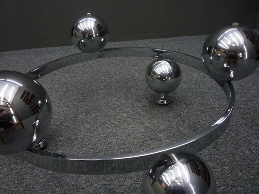 Space-Age Sputnik Coffee Table, 1970s-UG-2041840