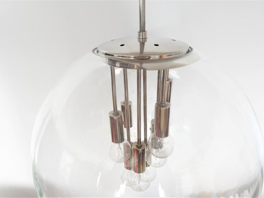 Space Age Sputnik Glass Globe Pendant Lamp-NV-667219