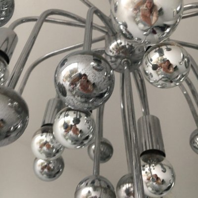 Space Age Sputnik Hanging Lamp, 1960s-BGP-848679