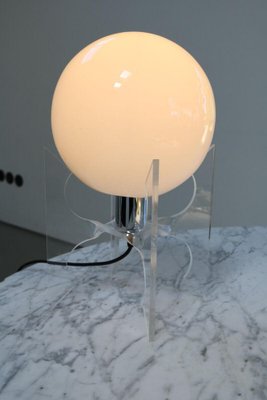 Space Age Table Lamp in Chrome by Panton for Guzzini, 1970s-FJP-1717615