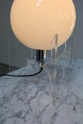 Space Age Table Lamp in Chrome by Panton for Guzzini, 1970s-FJP-1717615