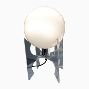 Space Age Table Lamp in Chrome by Panton for Guzzini, 1970s-FJP-1717615