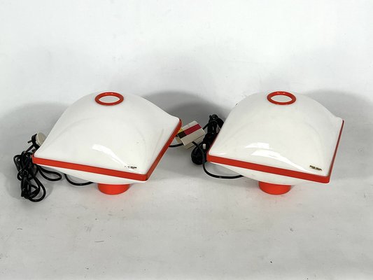 Space Age Table Lamps from Stilux Milano, 1970s, Set of 2-OT-1352915