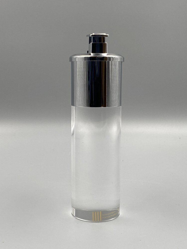 Space Age Table Lighter in Acrylic Glass by Felice Antonio Botta, Italy, 1970s