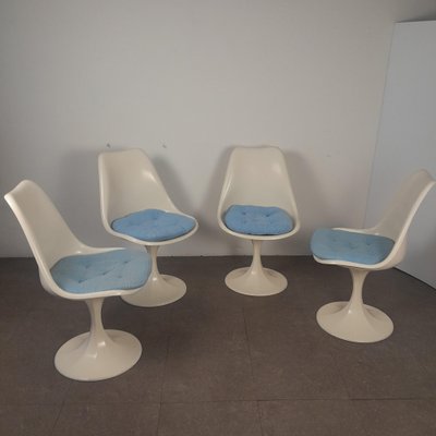 Space Age Tulip Dining Chairs, Set of 4-LMR-1728820