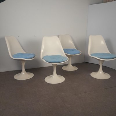 Space Age Tulip Dining Chairs, Set of 4-LMR-1728820