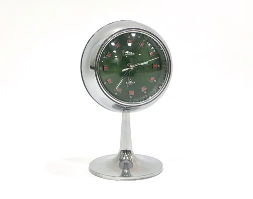 Space Age Tulip Table Clock from Coral, 1960s-ZCY-2031571