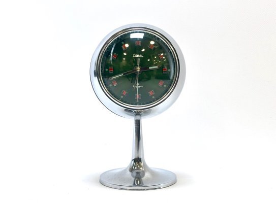 Space Age Tulip Table Clock from Coral, 1960s-ZCY-2031571